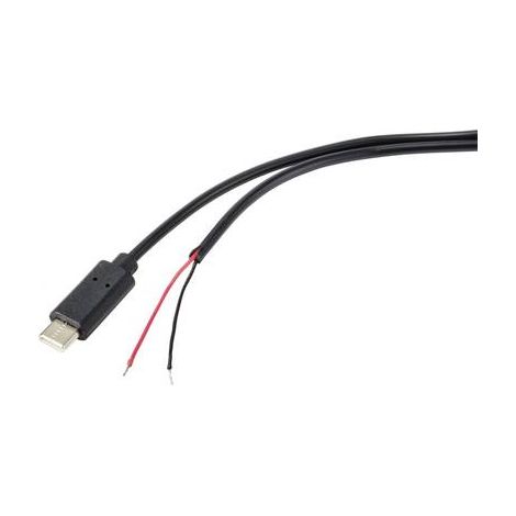TRU COMPONENTS TC-9556812 Câble de raccordement USB-C 3.1 Contenu: 1 pc(s) (1/3)
