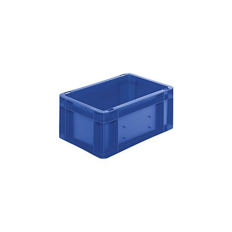 LA-KA-PE Contenedor apilable de transporte L300xA200xH145mm - TK300/145-0 AZUL
