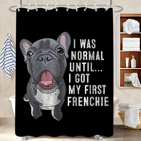 Rideau de douche en polyester 180x180 poids lesté rideau étanche pour nouvelle déco pour la rentrée (1/5)