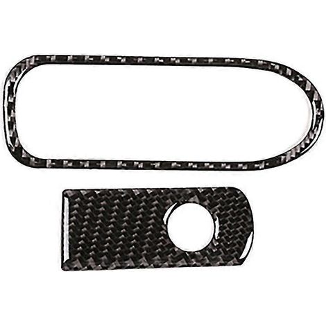 Auto-Handschuhfach-Schalterabdeckungsverkleidung aus weicher Kohlefaser für 2011–2018 (1/5)