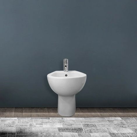 Bidet a terra bagno serie colibri 2 bianco monoforo art 63250 - geberit (1/3)
