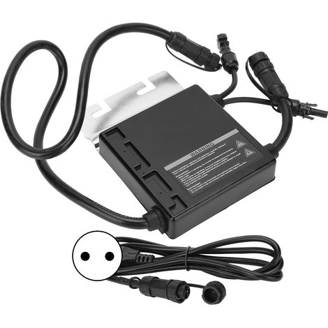 Micro-onduleur solaire push-pull 260W AC220V, convertisseur de courant pour injection réseau, prise UE, micro-inverseur à tension constante, idéal pour panneaux photovoltaïques, sortie 220V avec conne (1/5)