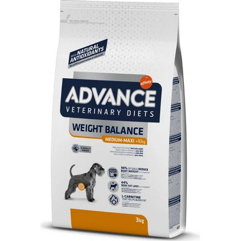 Advance Dog Veterinary Diets Weight Balance Adult Medium Maxi - Advance Dog Veterinary Diets Weight Balance Adult Medium Maxi - Sacco Da 3 Kg (1/5)