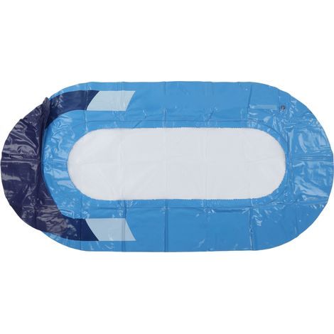 Matelas Gonflable Aquatique, Flotteur Piscine Paresseux, Lit d'Eau Épais pour Baignade, Chaise Longue de Plage, Équipement de Jeu- (1/5)
