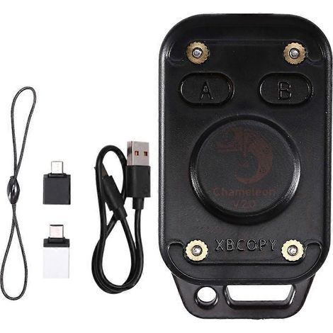Chameleon V2.0 RFID-Chip-Lesegerät-Emulator mit Neustartfunktion, Chameleon Ultra 125 kHz 13,56 MHz Kartendecoder, NFC-Duplikator (1/5)