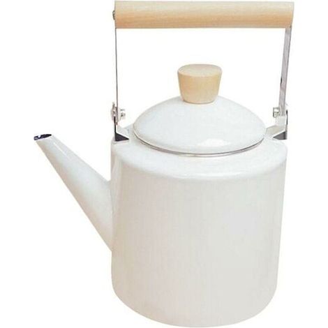 Rwoythk – Bouilloire émaillée 2 litres – Compatible cuisinières halogènes, induction, gaz – Design japonais élégant – Idéale pour thé et café (1/6)