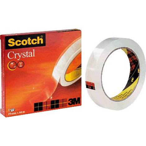 Scotch C6001966 Klebeband Scotch® Crystal Clear 600 Transparent (L x B) 66 m x 19 mm 1 St.