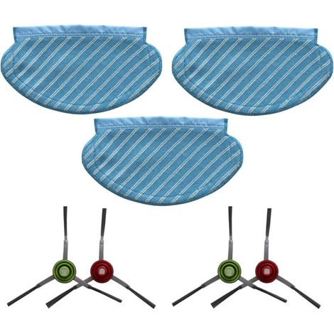 Ersatzteilset für Ecovacs OZMO Zubehör für Ecovacs Deebot Ozmo 920 950, 7er-Pack