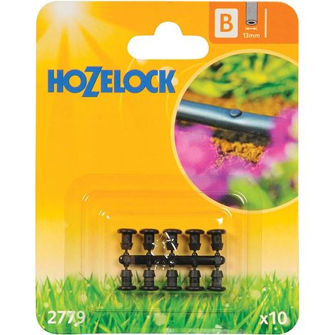 Tapón de cierre de final de línea o para tapar un orificio existente de 4 mm (x10) HOZELOCK