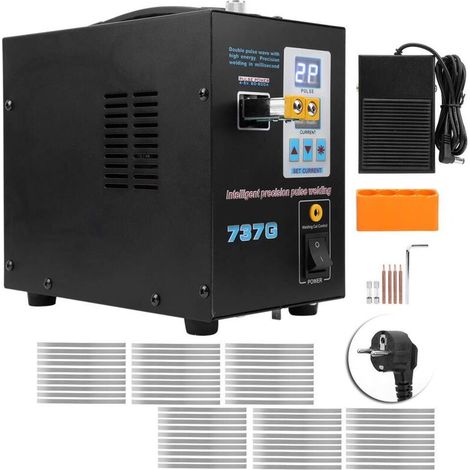 Pulse Spot Welder, SUNKKO737G Dual Welding Modes Welding Machine Battery-powered Welding Machine (EU Plug 220) (1/4)