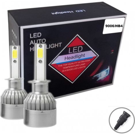 Set mit 2 Stück LED-Lampen für Halogen-Scheinwerfer HB4 (ХБ4), 12V, 36W