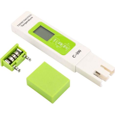 5-in-1 C-100 Salzgehaltsmessgerät für Meerwasser, TDS, CE, integrierte Hintergrundbeleuchtung – präzise und tragbar