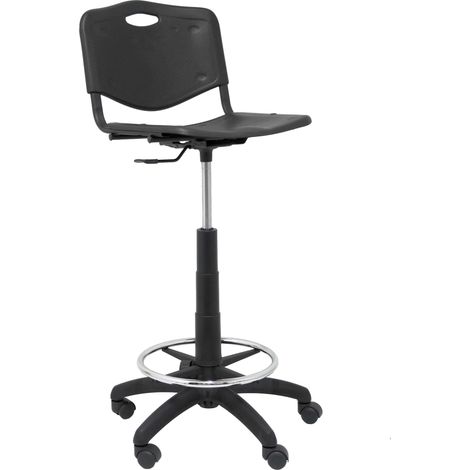 Schwarzer PVC-Hocker Robledo (1/5)