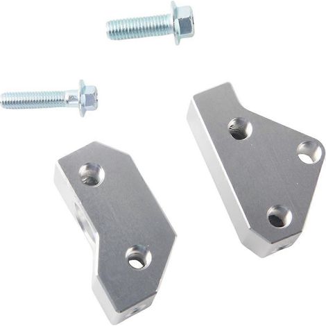 Soportes de reubicación del sensor de detonación del motor LS Gen III de aluminio mecanizado para LS1 LM7 LR4 LQ4 LS6 L59 LQ9 LM4 L33 (plateados) (1/5)