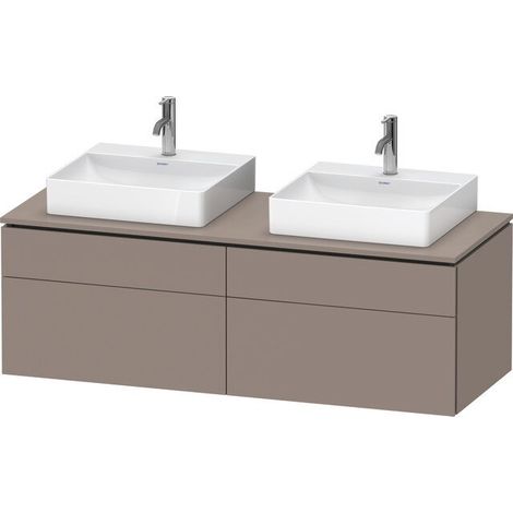 DURAVIT LC4872B43430000 Console WTU murale L-Cube 550x1400x4