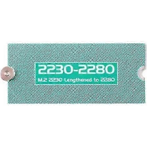Carte d'extension M.2 NGFF NVMe pour rack de transfert étendu 2230 à 2280 (compatible M.2 2230 Le jn) (1/5)