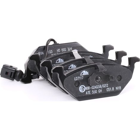 Kit de plaquettes de frein, frein à disque ATE 13.0470-7117.2 AUDI 1J0 698 151 D