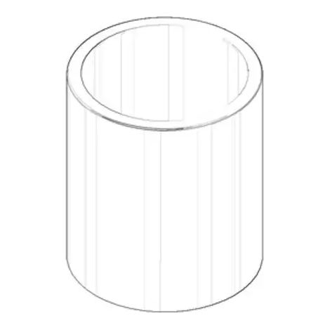 DORNBRACHT Tapa para cartucho termostático PIEZAS DE REPUESTO 092102112 D. 46 x 52,5 mm Cromo, 092102112-00