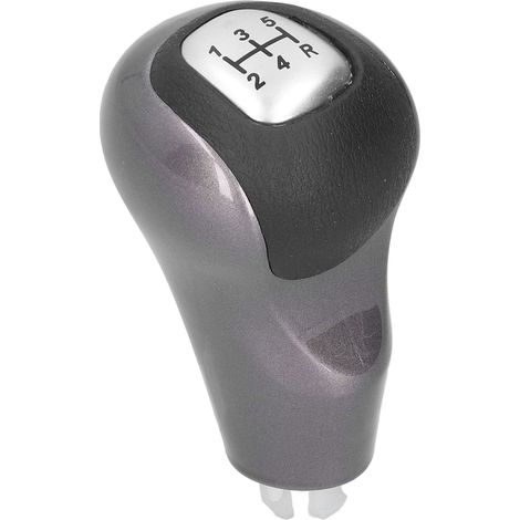 Pommeau de levier de vitesse à 5 rapports MT 54102SNAA01 Compatible avec Honda Civic DX EX LX 2006-2011 (Argent) (1/5)