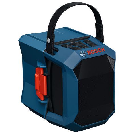 Altoparlante Bluetooth® ricaricabile Bosch GPB 18V-1 C con coperchio della batteria
