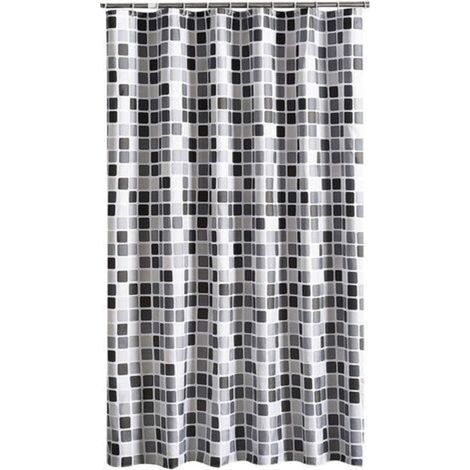 Duschvorhang, wasserdichter, schimmel- und antibakterieller Duschvorhang, 200x200cm (Breite x Höhe)