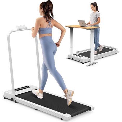 Cinta de correr eléctrica plegable para cama con mando a distancia, de 1 a 12 km/h, hasta 120 kg. (1/5)