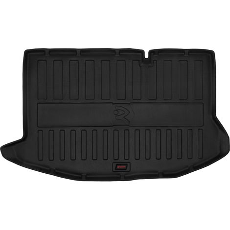6007071 - Alfombrilla de maletero con inserción de goma 3D - TPE con borde elevado para: Ford Fiesta (Mk7) (2008-2017) HB (1/5)