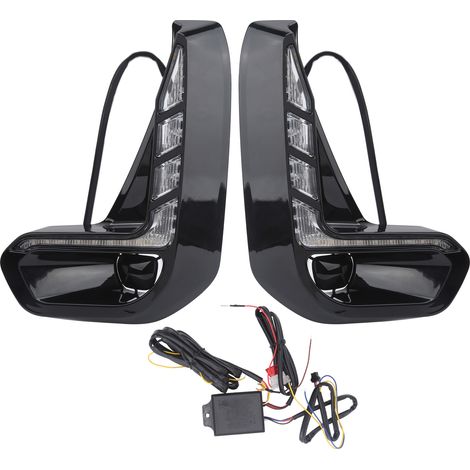 Paire de feux de jour LED et clignotants LED compatibles Hilux Revo (GUN122) 2020-2021 (1/5)