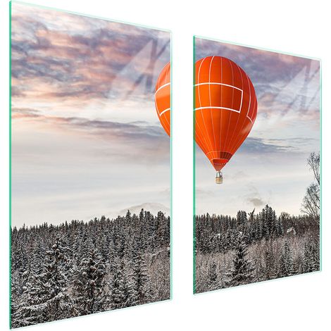 Assiette de protection en verre POUR la cuisine 65x52 ballon (1/5)