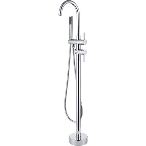 Mitigeur de baignoire îlot chorme ILLUSION II 110 cm (1/3)
