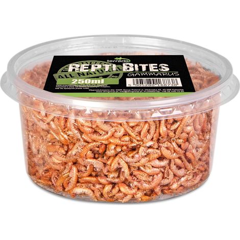 Terrario Repti Bites Gammarus 250 ml Spielzeug für Reptilien, Haustierzubehör (1/5)