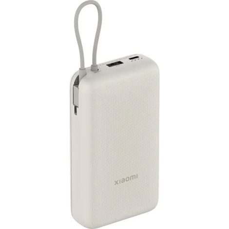[NEUWERTIG] B-Ware Xiaomi Powerbank Externer Akku 20000 M Ah Hellbraun Usb C Mobiltelefon Tablet