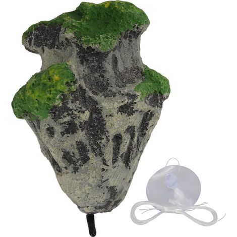 Pierre De Mousse Flottante pour Aquariums, Roche Décorative De Simulation De Résine pour L'aménagement Paysager Aquatique (1/5)