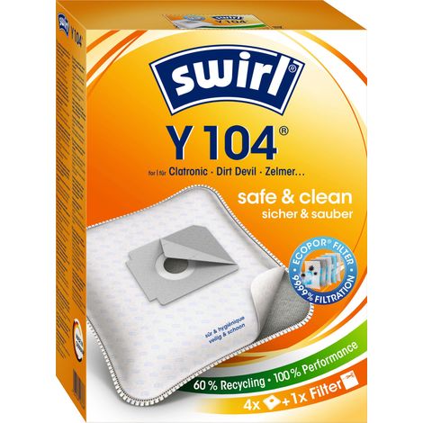 Swirl Y 104 MP Plus AirSpace Staubsaugerbeutel Staubsaugerbeutel 4 St. (1/3)