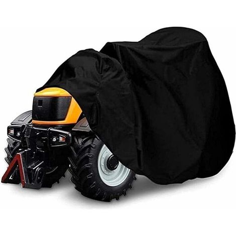 Housse de Protection pour Tondeuse à Gazon, Bâche Anti-Poussière et Imperméable avec Cordon de Serrage, Compatible avec Tracteur et Tondeuse Poussée, Taille XS (1/5)