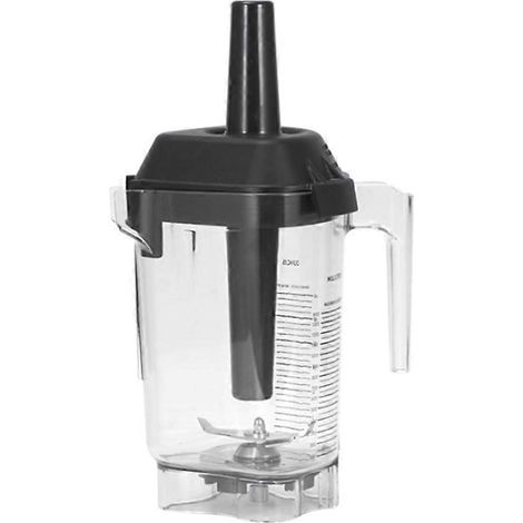 Pièces détachées pour blender VITAMIX VM0149, VM0122, VM0127 et VM0199 : gobelet avec couvercle (bâtonnet mélangeur inclus) (1/5)