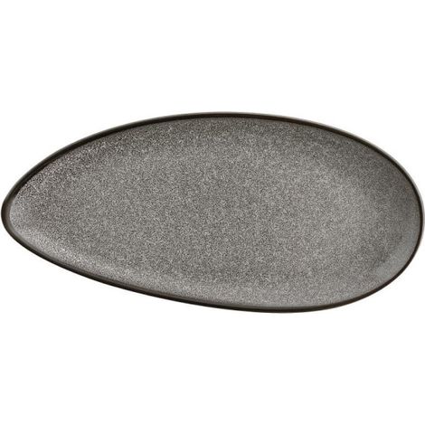 Assiettes Feuille Mineral 305mm - Ref DF181 - Olympia (1/5)
