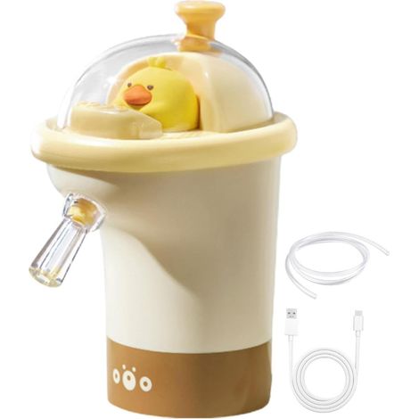 Bomba eléctrica de agua potable, dispensador automático de agua, dispensador de botellas de agua con carga USB  Herramienta de agua potable con forma de animal de dibujos animados para áreas