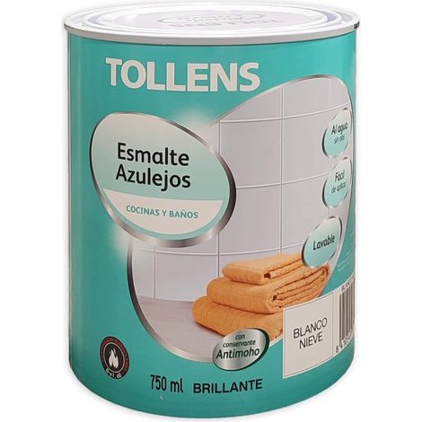 Tollens Esmalte azulejos brillante blanco 750ml