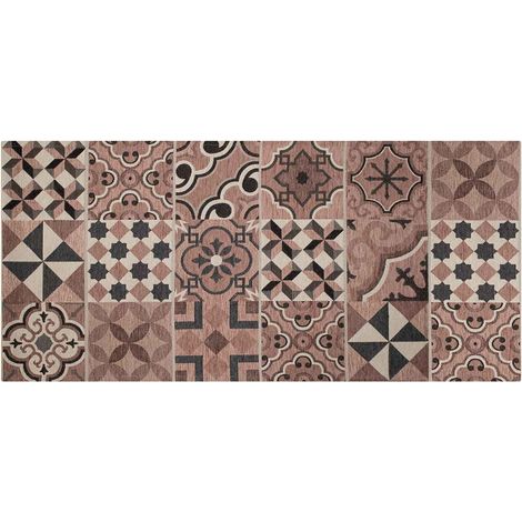 Tappeto Cucina In Ciniglia Arredo Moderno Passatoia Multiuso Ingresso Corridoio Antiscivolo Prodotto Italiano Disegni Piazzati Cotone Varie Misure Lavabile In Lavatrice Lavatrice Cementine Prugna - 57