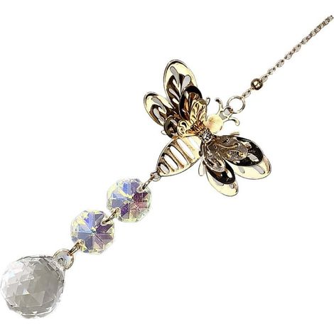 Pendentif coloré à suspendre avec ornements d'animaux pour la décoration de fenêtre et jardin (1/4)