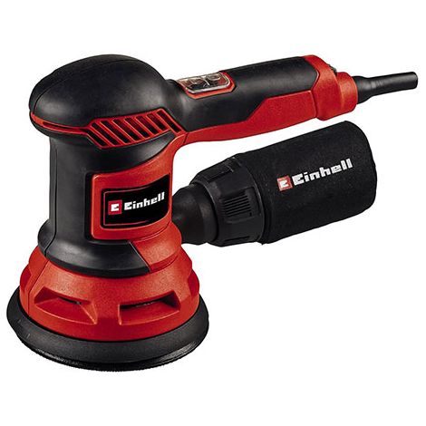 Einhell 4462005 TC-RS 425 E Levigatrice Rotorbitale 425W 125 mm 26000 OPM 6 velocita' colore Rosso