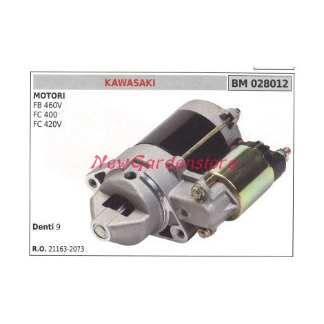 KAWASAKI Rasentraktor Anlasser FB 460V FC 400 028012
