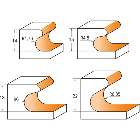 955.606.11 FRESA PARA CERRADURAS HW Z2 S=12 D=16/36X16X60 DX