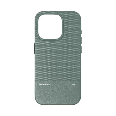 Native Union (RE)Classic Case – MagSafe-kompatible Schutzhülle für iPhone 16 Pro (Schiefergrün) (1/3)