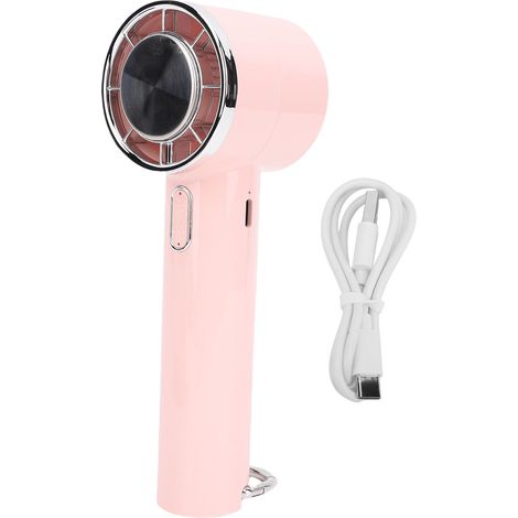 Ventilador de Mano Portátil con Enfriamiento por Semiconductor, 5 Velocidades, Batería 2000mAh y USB Recargable – Ideal para Oficina y Viajes (1/5)