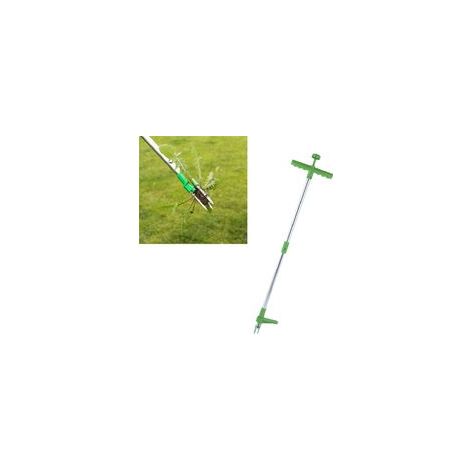 DéSherbeur Debout, Extracteur De Mauvaises Herbes Portable avec 3 Griffes à Long Manche Tueur De Racines De Pelouse De Jardin Outil De Suppression De DéSherbeuses Manuel Accessoire De Jardin (1/5)