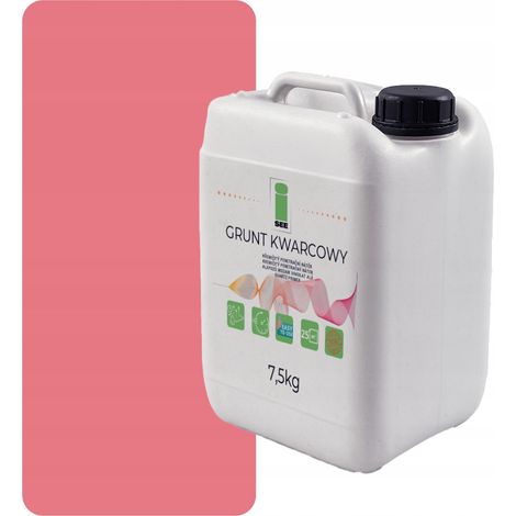 Imprimación de cuarzo para yeso de silicona, para hormigón arquitectónico, 7,5 kg, rosa, H3631 (1/5)