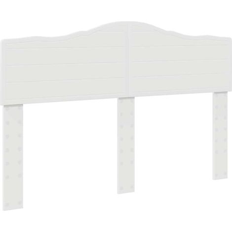 Tête de lit,Décoration murale Blanc Brillant 150 cm Bois d'ingénierie CFW423980 (1/5)