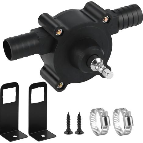 Pompe à Eau pour Perceuse Sans Fil Mini Pompe Auto-amorçante Pompe Gasoil  Électrique Pompe Auto-amorçante Pompe Électrique Portable pour Jardin, Piscine (1/5)